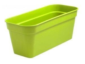 Вазон Глорія балконний 40*18 см оливковий