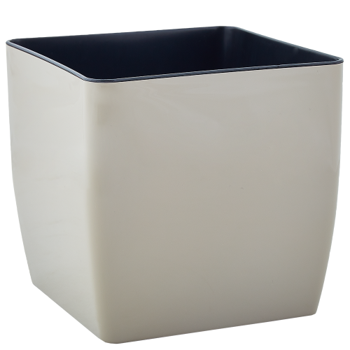 Вазон Алеана КВАДРО низький 16*16*15.5см, какао (115083-какао)