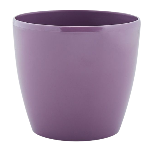 Вазон Матильда 20*18 см круглий фіолетовий Алеана