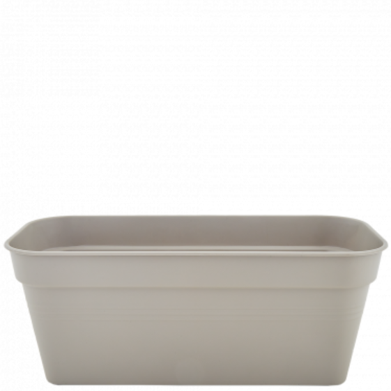 Вазон Глорія балконний 60*18 см какао Алеана