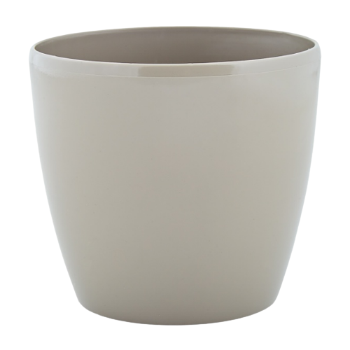 Вазон Матильда 12*11 см круглий какао Алеана