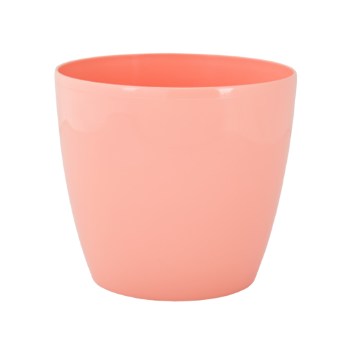 Вазон Матильда 12 * 11 см круглий абрикосовий Алеана