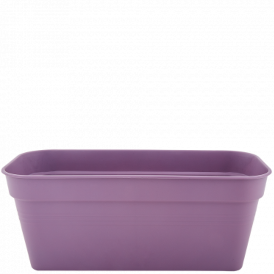 Вазон Глорія балконний 50*18 см фіолетовий Алеана