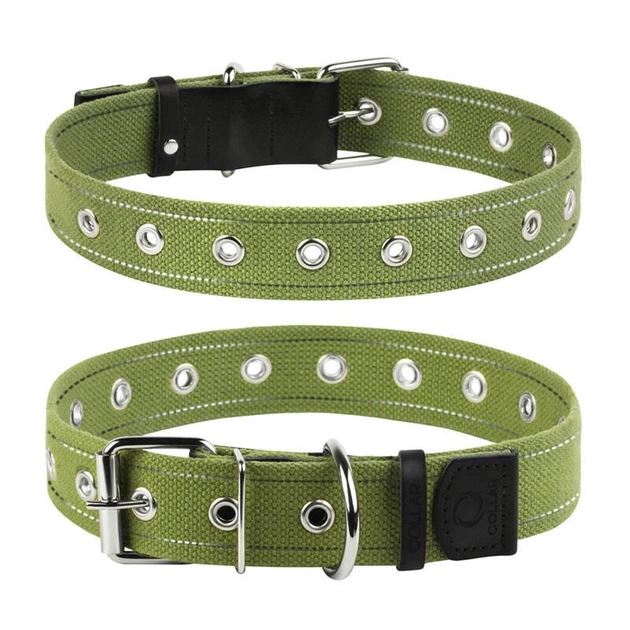 Ошейник з бавовняної стрічки CoLLaR безрозмірний (ширина 35 мм, довжина 63 см)