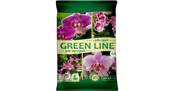 Субстрат Green Line для орхідей 2.5 л