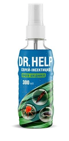 Інсектицид Кіссон Доктор Хелп (DR.HELP) Спрей для кімнатних рослин 300 мл