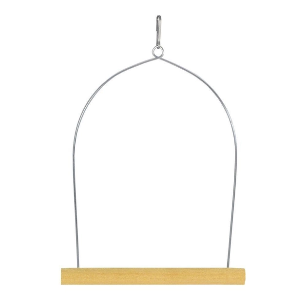 Гойдалка для папуг 17см дерев'яна Лорі