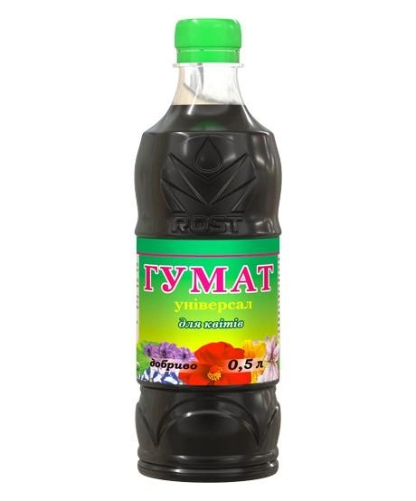 Rost Гумат універсал для квітів 0,5л, Восор