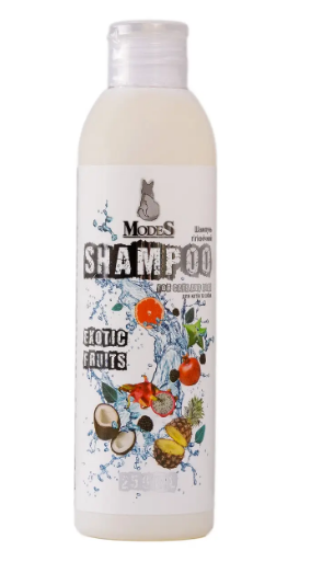 Шампунь Модес Фруктовий з ароматом Екзотичних фруктів для кішок та собак 250 мл