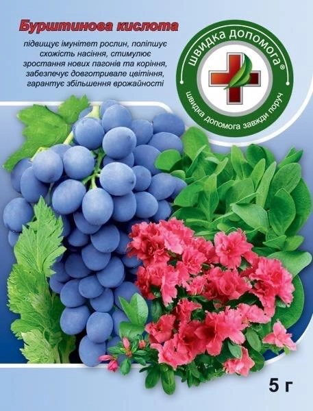 Янтарна (бурштинова) кислота, 5 г