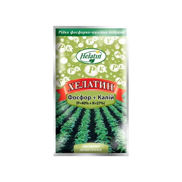 Добриво Хелатін Фосфор плюс Калій 50 мл Кіссон