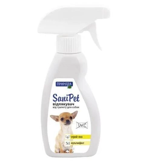 Спрей-відлякувач Природа SaniPet для собак 250 мл