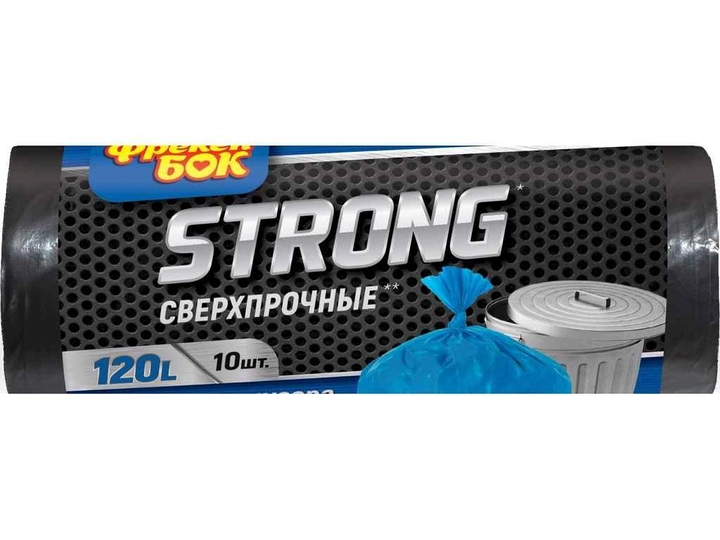 Мішки для сміття міцні ФРЕКЕН БОК 120л 10шт 70*110см