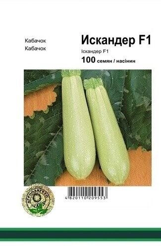 Кабачок Іскандер F1 - 1000 насінин Агропакгруп (Seminis)