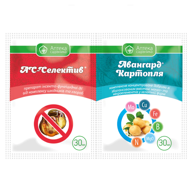 Протруйник АС-Селектив 30 мл + Авангард 30 мл Укравіт (U7595)