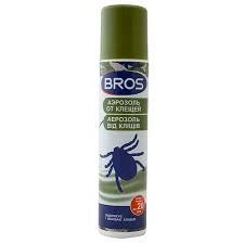 Засіб репелентний BROS аерозоль від кліщів, до 20 днів 90мл