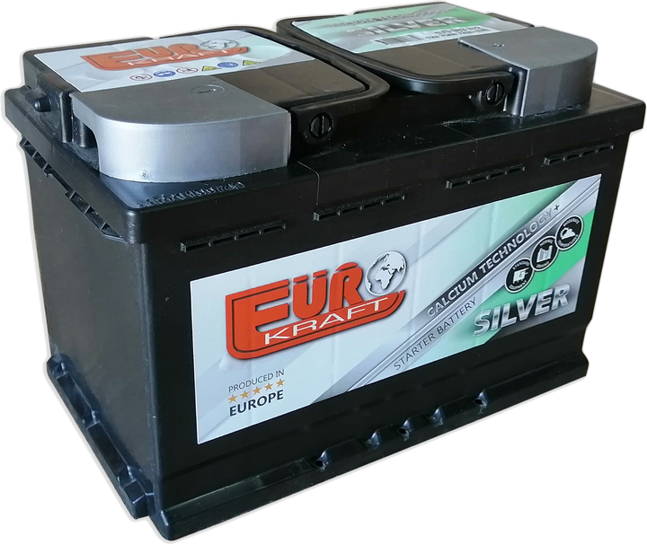 [СТ-00147095] АКБ   75Ah EUROKRAFT SILVER (-/+) EN720  278x175x190