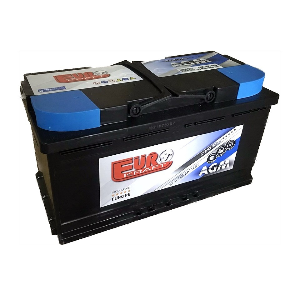 АКБ   95Ah EUROKRAFT AGM (-/+) EN860  353x175x190