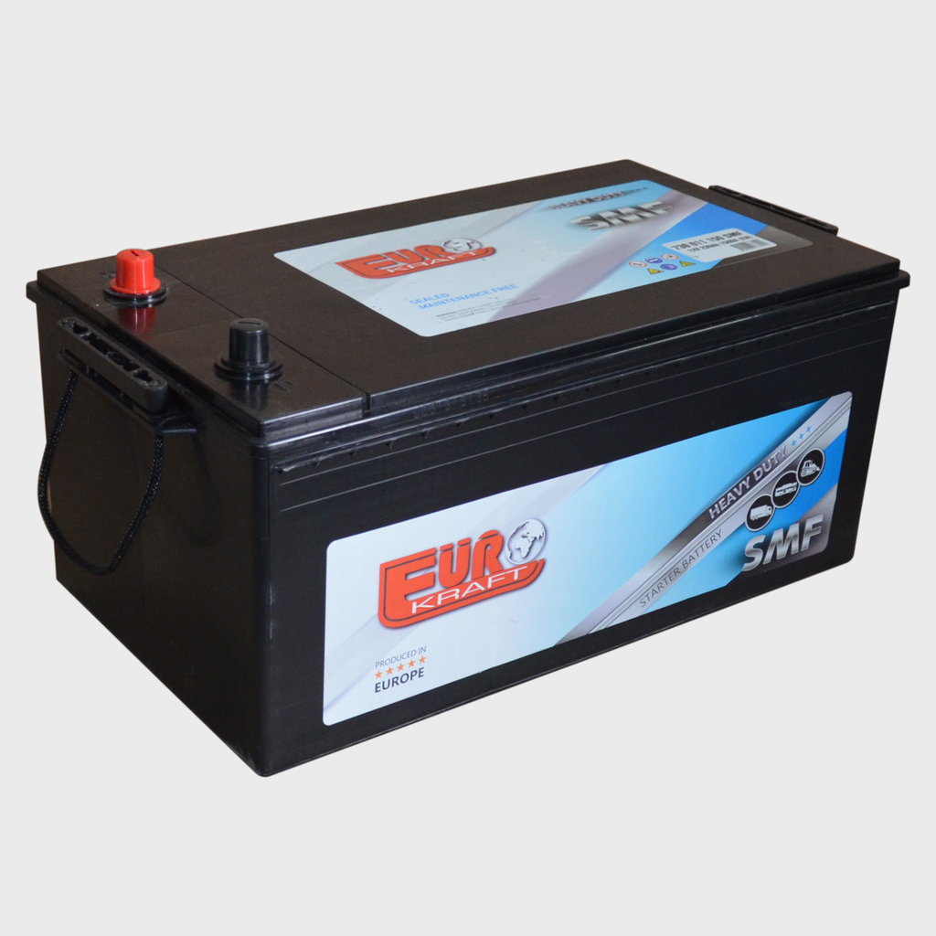 АКБ  230Ah EUROKRAFT TRUCK SMF (+/-) EN1500 514x276x242