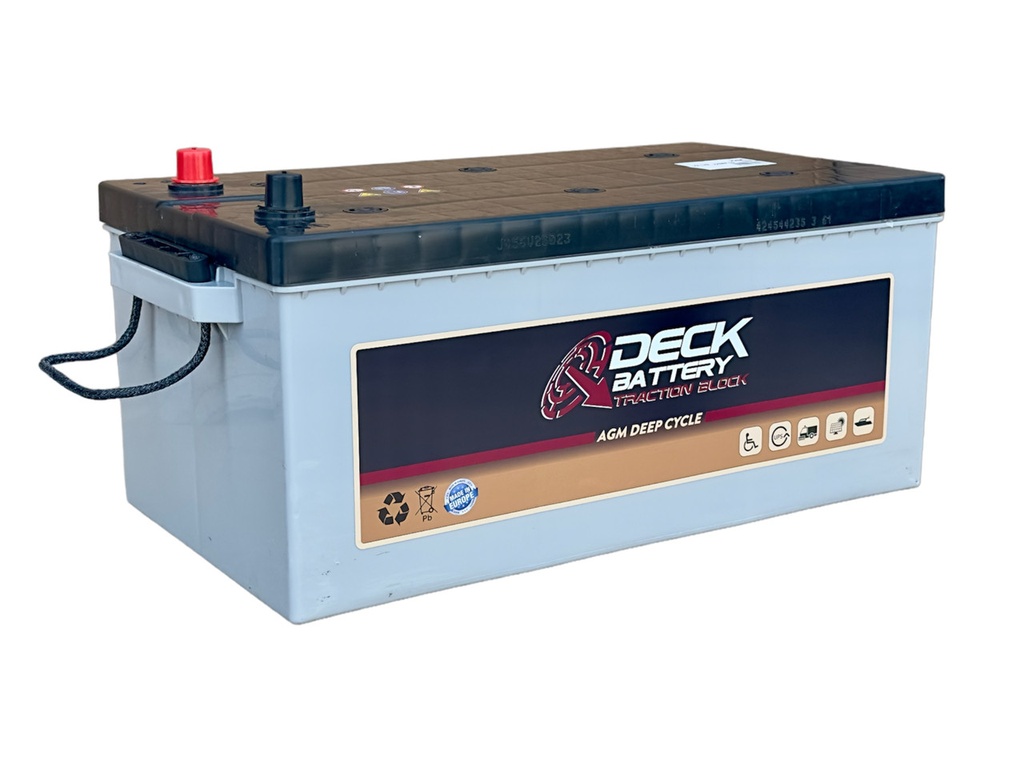 DECK AGM DEEP CYCLE 140Ah (+/-) 513x189x220